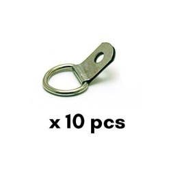 Attaches Dés étrier chapés, sachet de 10 pcs