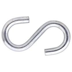 Crochet "S" en métal, sachet de 5 pcs