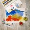 Set Atelier aquarelle Cotman de 45 demi-godets