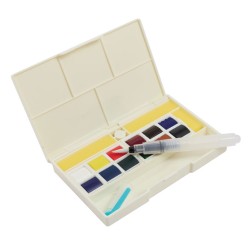 Boite Collection Monet aquarelle fine La Petite Aquarelle x12 demi-godets