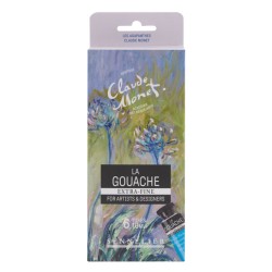 Set Collection Monet de gouache extra-fine Sennelier x6 tubes 10ml