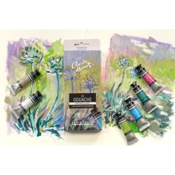 Set Collection Monet de gouache extra-fine Sennelier x6 tubes 10ml