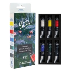 Set Collection Monet huile extra-fine Sennelier x6 tubes 10 ml