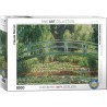 Puzzle 1000 pièces - La passerelle japonaise de Monet