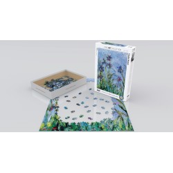 Puzzle 1000 pièces - Iris de Monet
