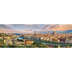 Puzzle 1000 pièces - Panoramique Florence, Italie