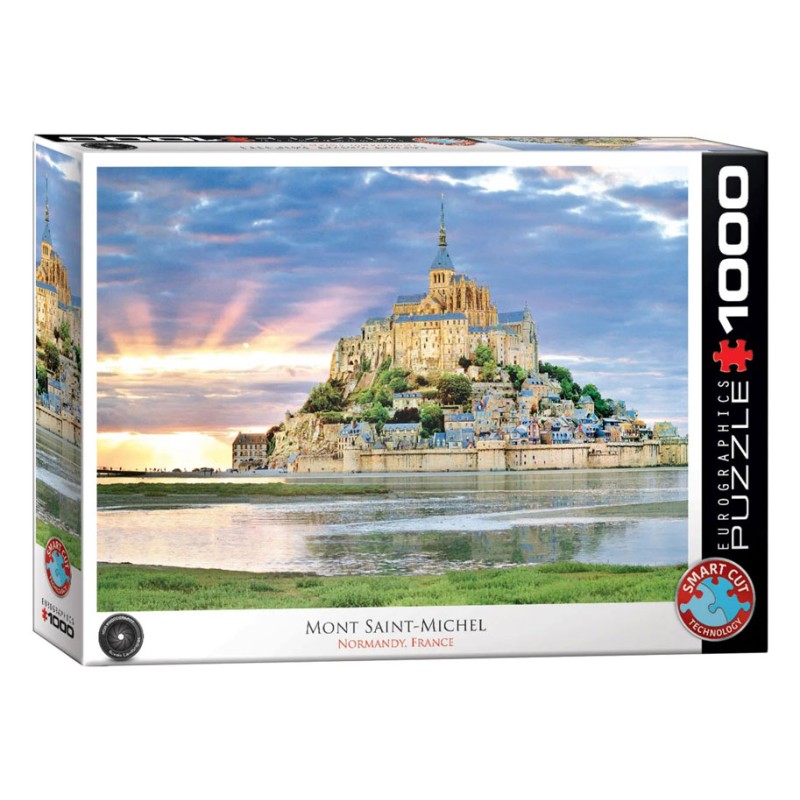 Puzzle 1000 pièces - Mont Saint-Michel, France