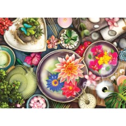 Puzzle 1000 pièces - Spa zen