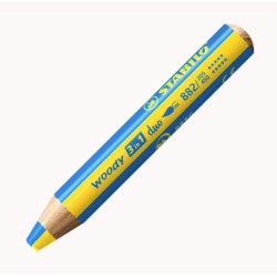 Crayon de couleur bicolore multi-talents Woody Duo 3 en 1 Stabilo
