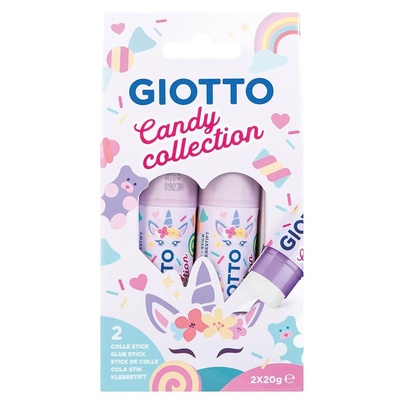 Stick de colle 20g Giotto Candy Collection