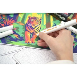 Kit coloriage mystère Aventure Tropicale Graph'It GO