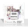 Bloc bristol Square 250 g/m², 15 fls 10.5x10.5 cm
