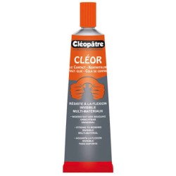 Colle contact multi-matériaux Cléor, tube de 30 g
