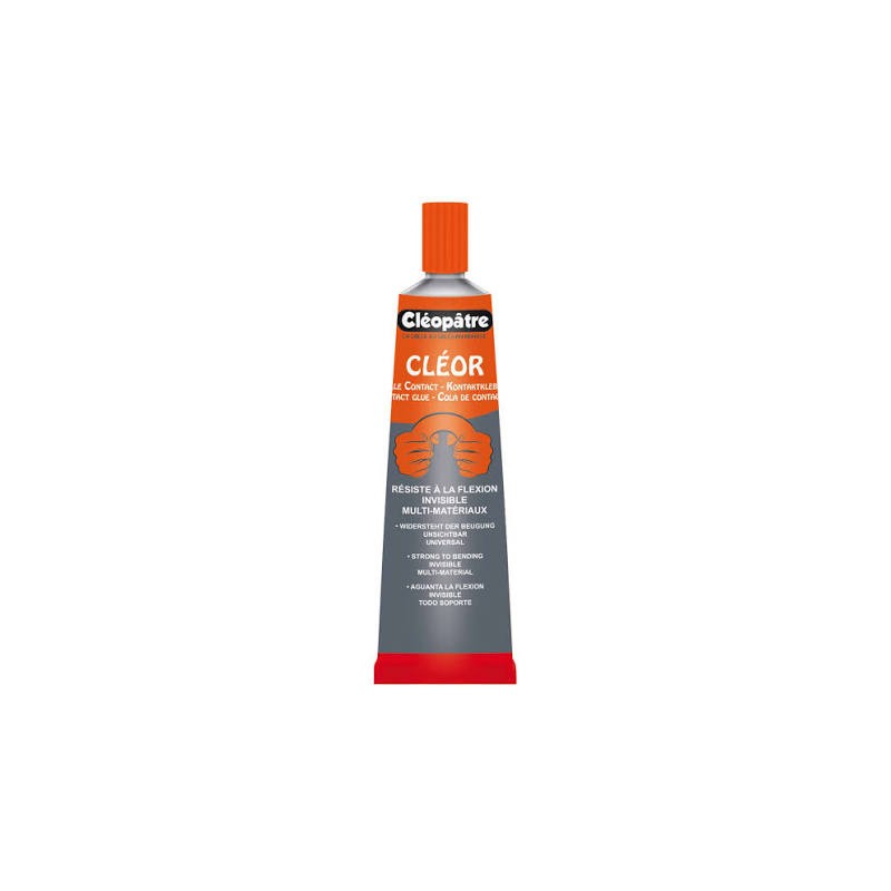 Colle contact multi-matériaux Cléor, tube de 30 g