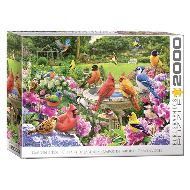 Puzzle 2000 pièces - Rassemblement d'oiseaux