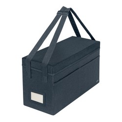 Sac de rangement en tissu avec couvercle - 46.5x20x26 cm