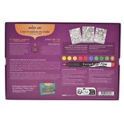Set coloriage avec Atelier Mandala - Arbre de vie