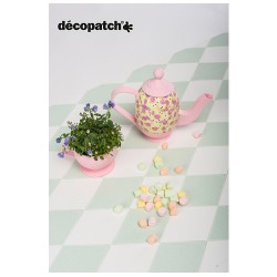 Théière en papier mâché