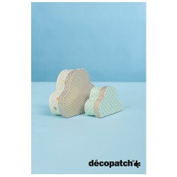 Boîte nuage "M" en papier mâché - 13.5x9x4cm