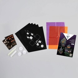 Kit créatif Halloween Maisons hantées en papier