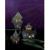 Kit créatif Halloween Maisons hantées en papier