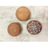 Galets en bois ø7cm x3pcs