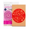 Gabarit pour mandalas Mandalographe - Fleurs