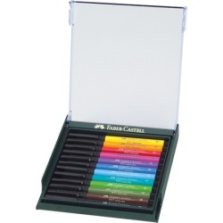 Boîte de 12 feutres Pitt Artist Pen Faber Castell