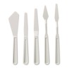 Set de 5 couteaux à peindre en plastique