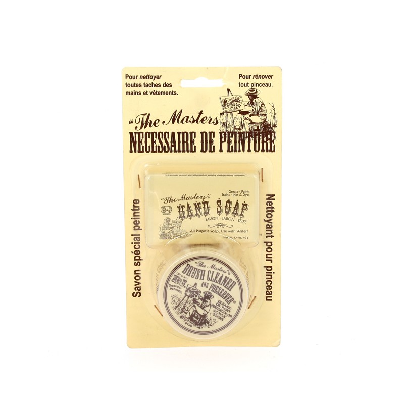 Kit de nettoyage pour pinceaux The Masters