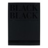 Bloc de papier ultra noir Black Black 300 g/m², 20 fls collées 1 côté
