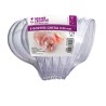 Lot de 5 gouttes en plastique cristal 11cm
