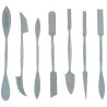 Spatule ébauchoir pour plâtre et sculpture en inox