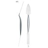 Spatule ébauchoir pour plâtre et sculpture en inox