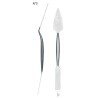 Spatule ébauchoir pour plâtre et sculpture en inox