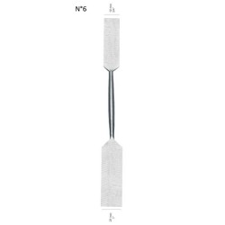 Spatule ébauchoir pour plâtre et sculpture en inox