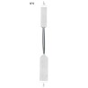 Spatule ébauchoir pour plâtre et sculpture en inox