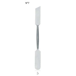 Spatule ébauchoir pour plâtre et sculpture en inox