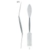 Spatule ébauchoir pour plâtre et sculpture en inox