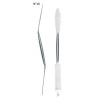 Spatule ébauchoir pour plâtre et sculpture en inox