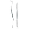 Spatule ébauchoir pour plâtre et sculpture en inox