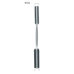 Spatule ébauchoir pour plâtre et sculpture en inox