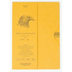 Bloc dessin kraft avec étui SM.LT - 90g/m²