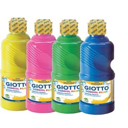 Gouache scolaire ultra-lavable Giotto, flacon 250ml