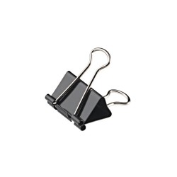 Pince à double clip en métal en sachet