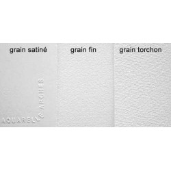 Papier aquarelle blanc naturel Arches 300 g/m², feuille 56x76 cm