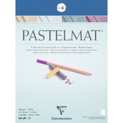 Bloc papier Pastelmat 360 g/m², assortiment n°4