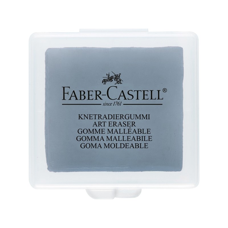 Gomme mie de pain avec boitier plastique