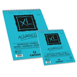 Bloc XL Aquarelle 300g/m² Canson à spirales