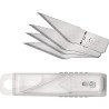 Etui de 10 lames (8 mm) pour scalpel de bricolage / cutter de précision